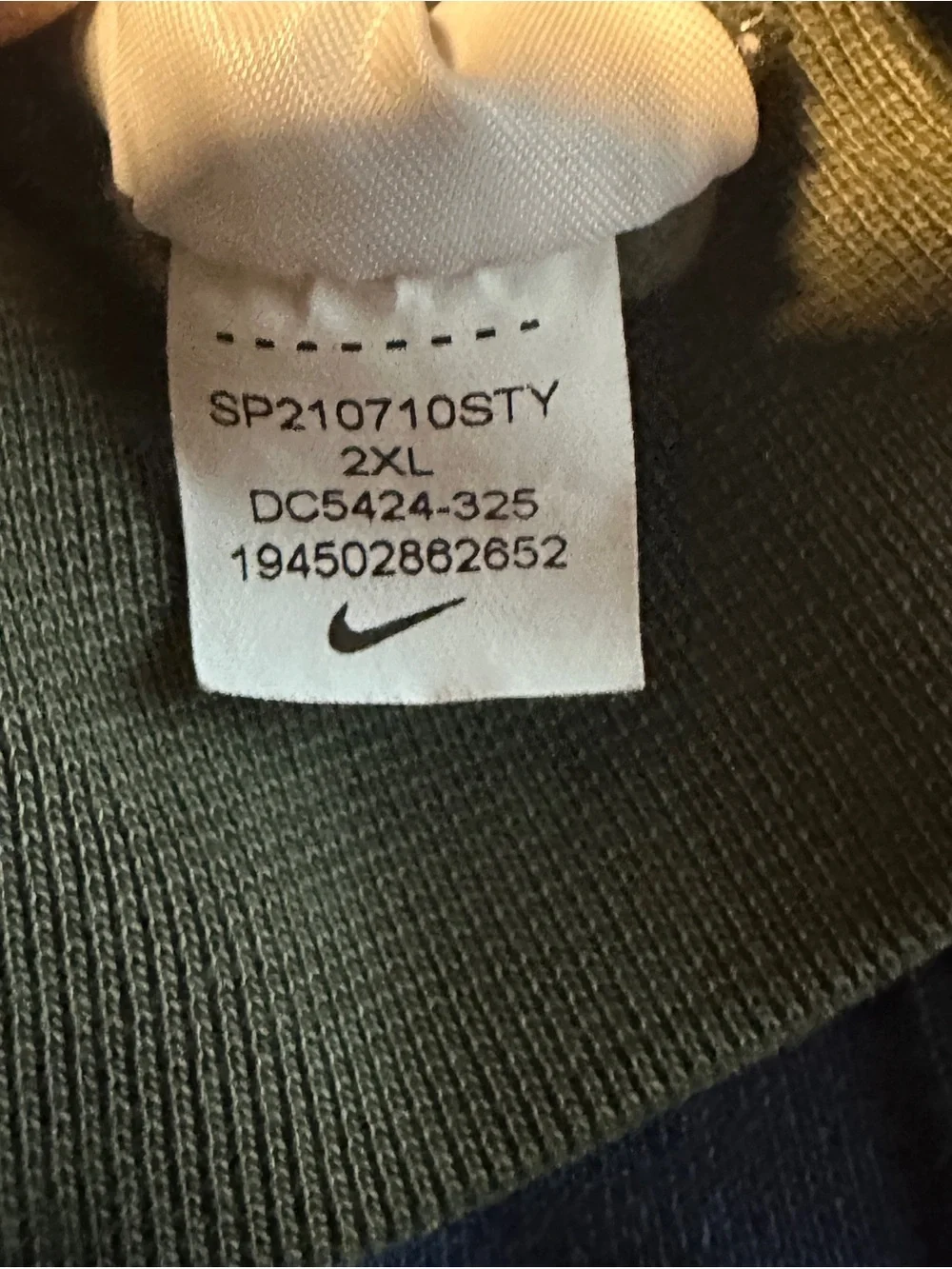 Vintage Nike Sportswear 1/4 Zip Fleece Sweatshirt